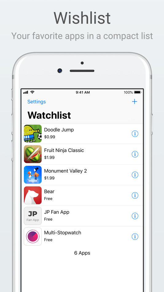 #1. AppInfo (iOS) Podle: Christoph Pageler
