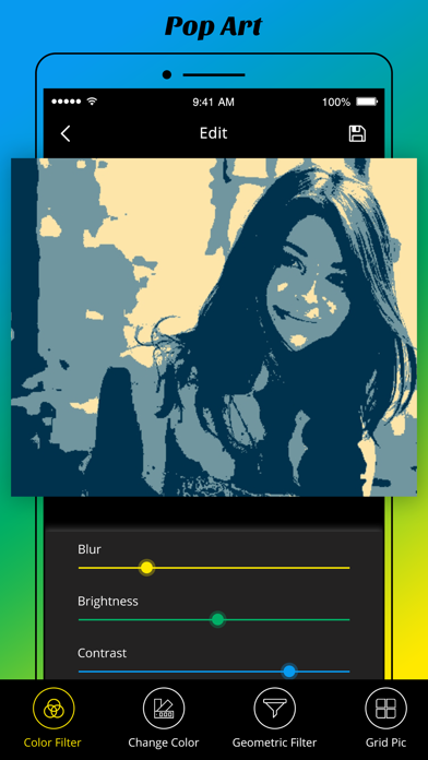 PopArt Photo Editor Screenshot