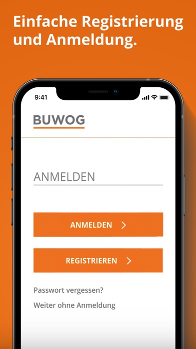 How to cancel & delete BUWOG Service App from iphone & ipad 1