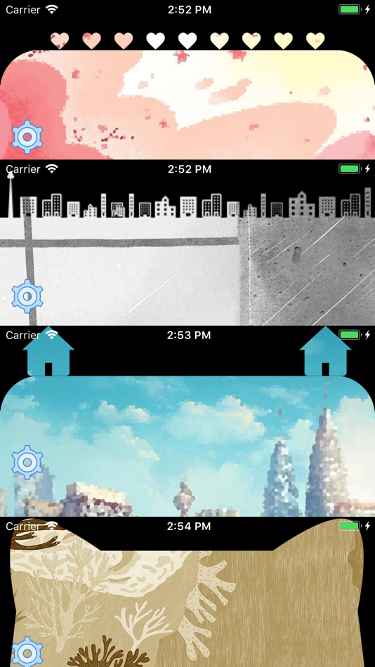 #6. PrettyScreen - Wallpaper Maker (iOS) 由: 玉伶 杨