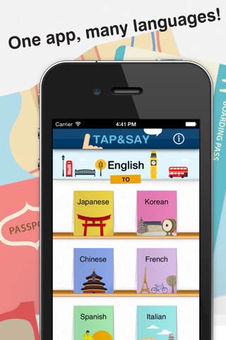 Tap & Say - Travel Phrasebookのおすすめ画像1