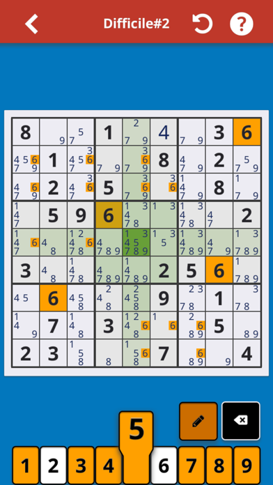 Screenshot #2 pour Sudoku : Humble Classiques