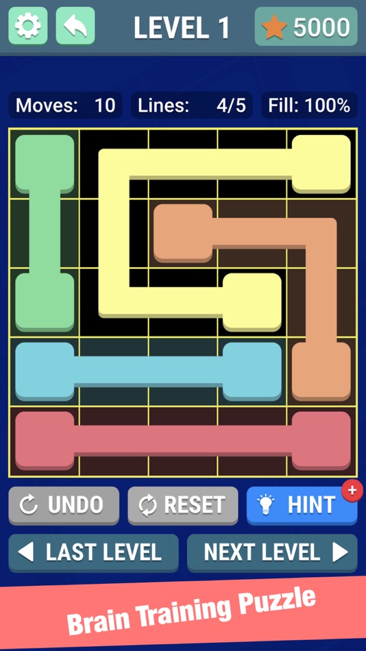 #3. Dot Connect - Link the Line (iOS) 由: Puzzle Mania Studio