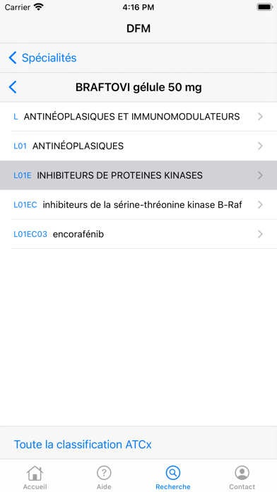 Dictionnaire des Médicaments Screenshot