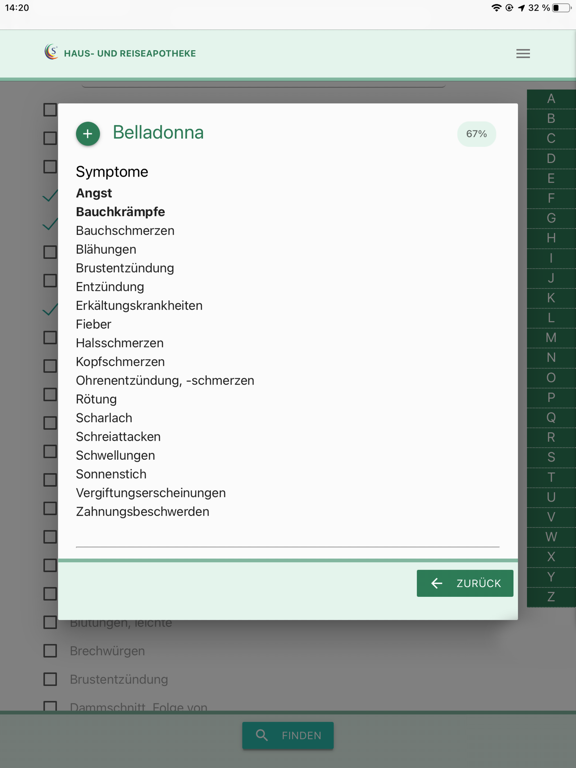 Screenshot #6 pour Homöopathie Reiseapotheke