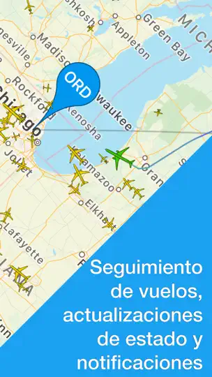 Captura de pantalla de Skytrack - Flight Radar Fly 24 en iPhone 2