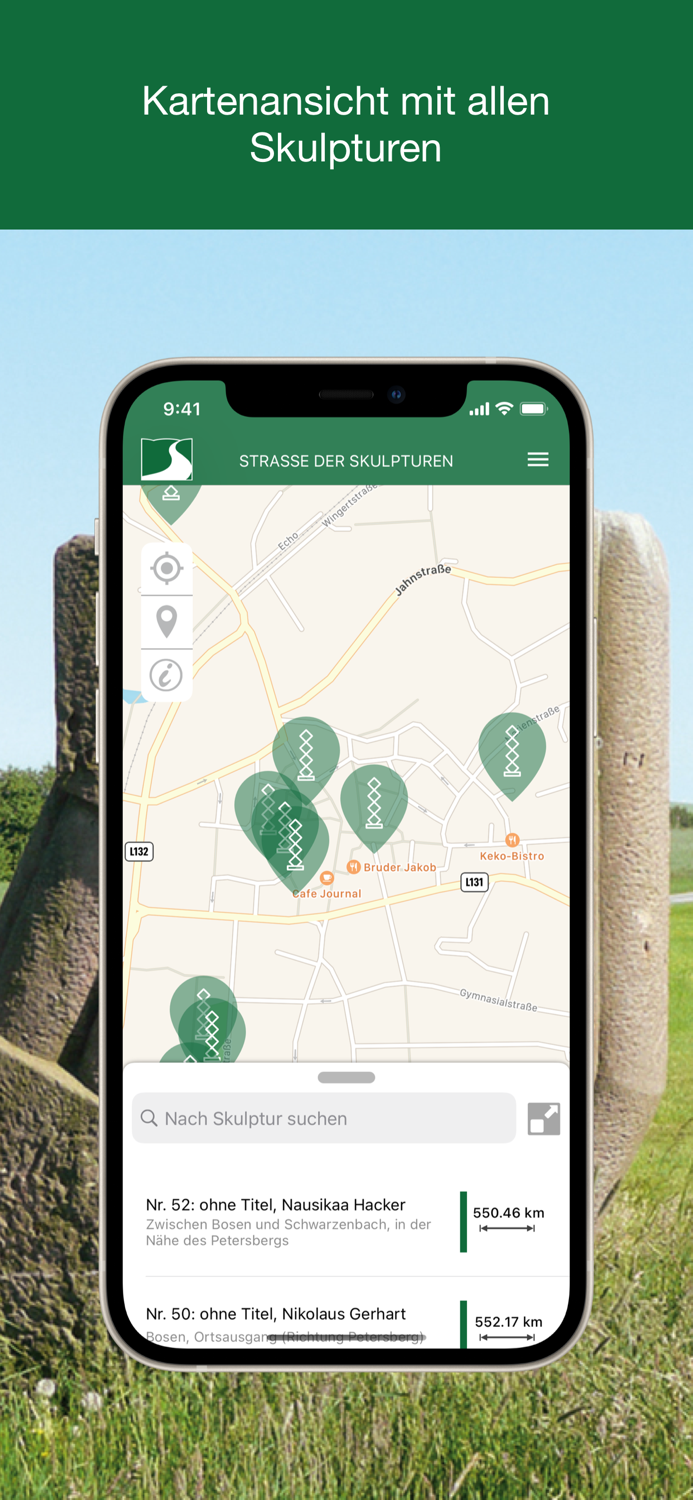 Straße der Skulpturen