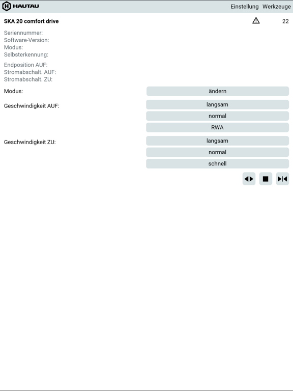 Screenshot #5 pour HAUTAU ConfigTool