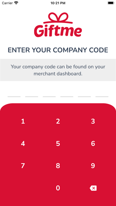 GiftMe for Merchants Screenshot