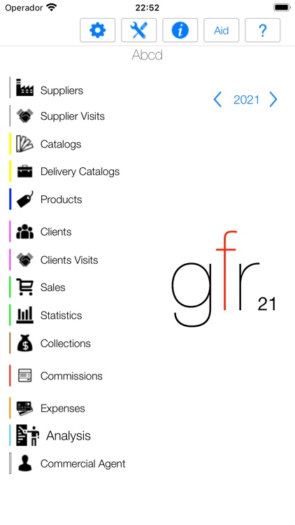 Commercial Agent Lite, gfr21