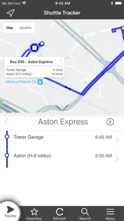 utsw shuttle iphone screenshot 3