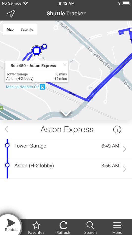 #3. UTSW Shuttle (iOS) 由: Ride Systems