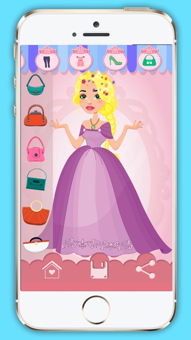 Dress up – Princess Rapunzel screenshot 2