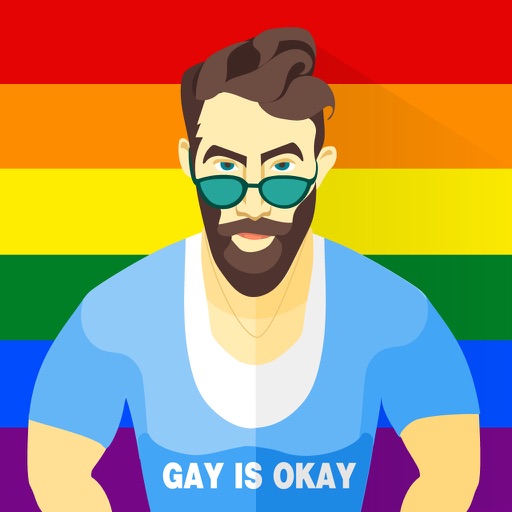 LGBT Gay Pride Month Sticker iOS App