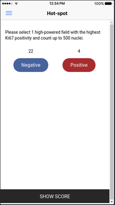 Screenshot #1 pour Ki67 scoring app