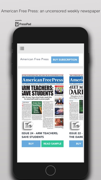 American Free Press screenshot1