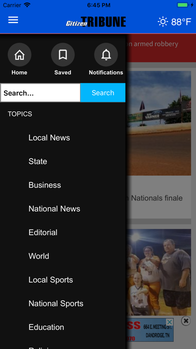 Citizen Tribune Screenshot