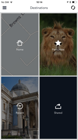 Land Rover Route Planner screenshot