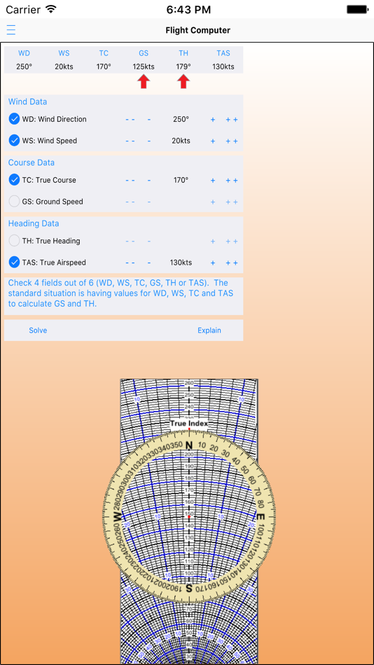 #3. BasicFlightComputer (iOS) By: MICRI Consult