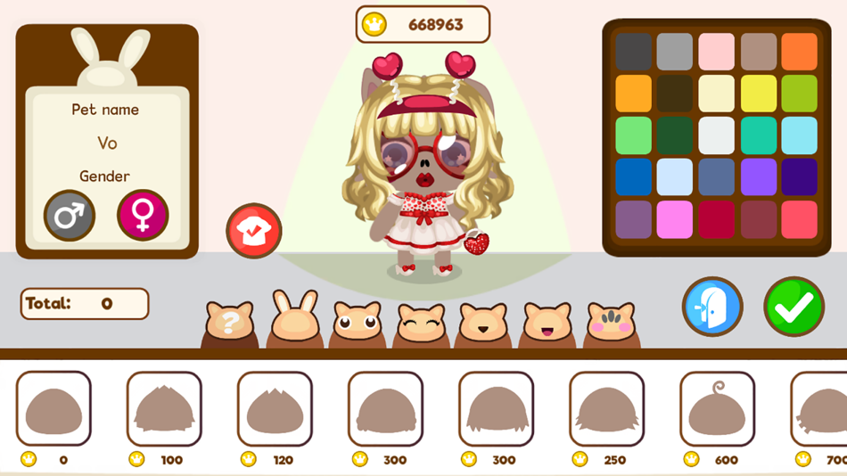 #1. Pet Paradise - Virtual Pet (iOS) 由: Yair Sanchez