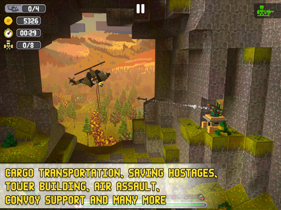 Dustoff Heli Rescue 2: Army 3D iPad app afbeelding 6