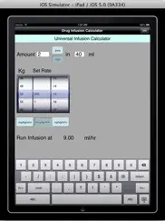 anesthesia infusion calculator айпад изображения 1