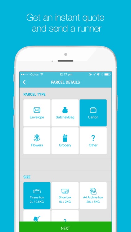 Go People Sender App