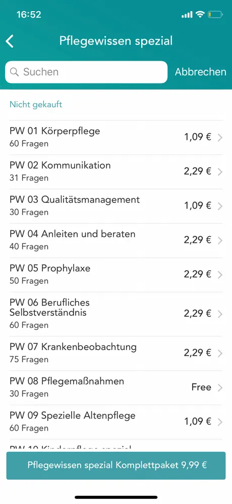 Pflege-Examen