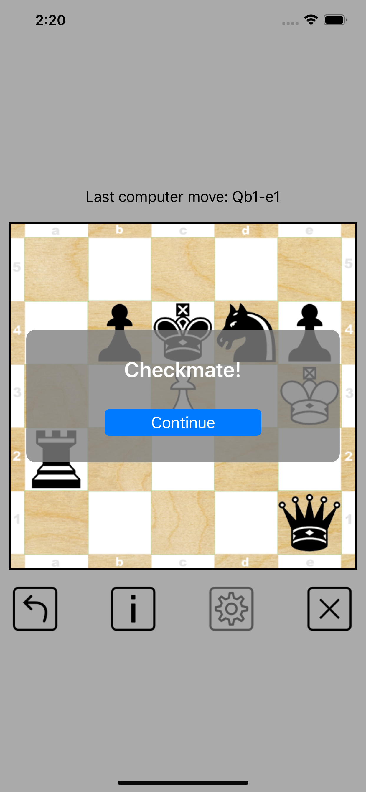 Mini Chess 5x5