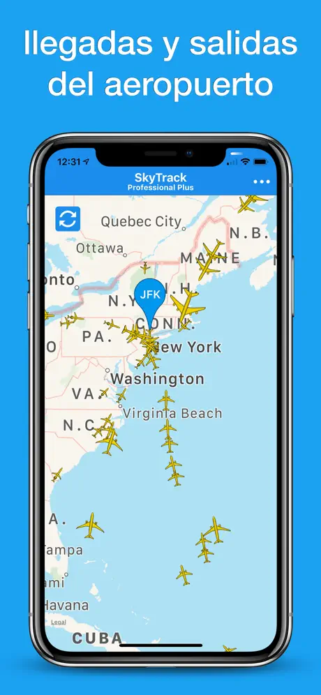 Skytrack - Flight Radar fly 24