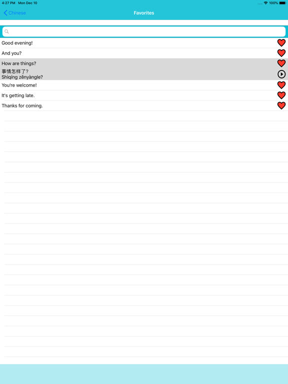MTL Learn Chinese iPad screenshot 4 - Education app