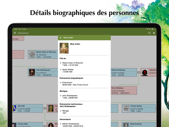 Screenshot #6 pour Généalogie Viewer