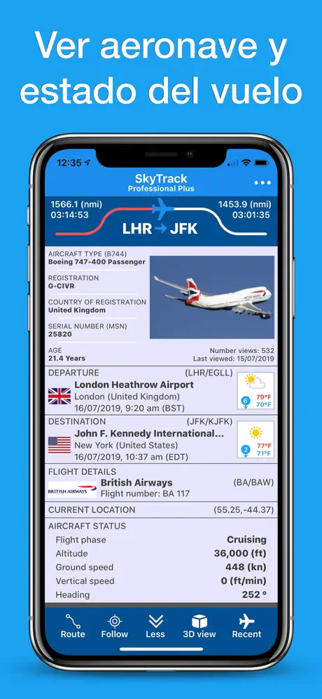 Skytrack - Flight Radar fly 24