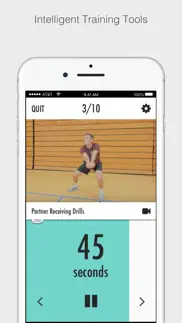 volleyball training iphone screenshot 1