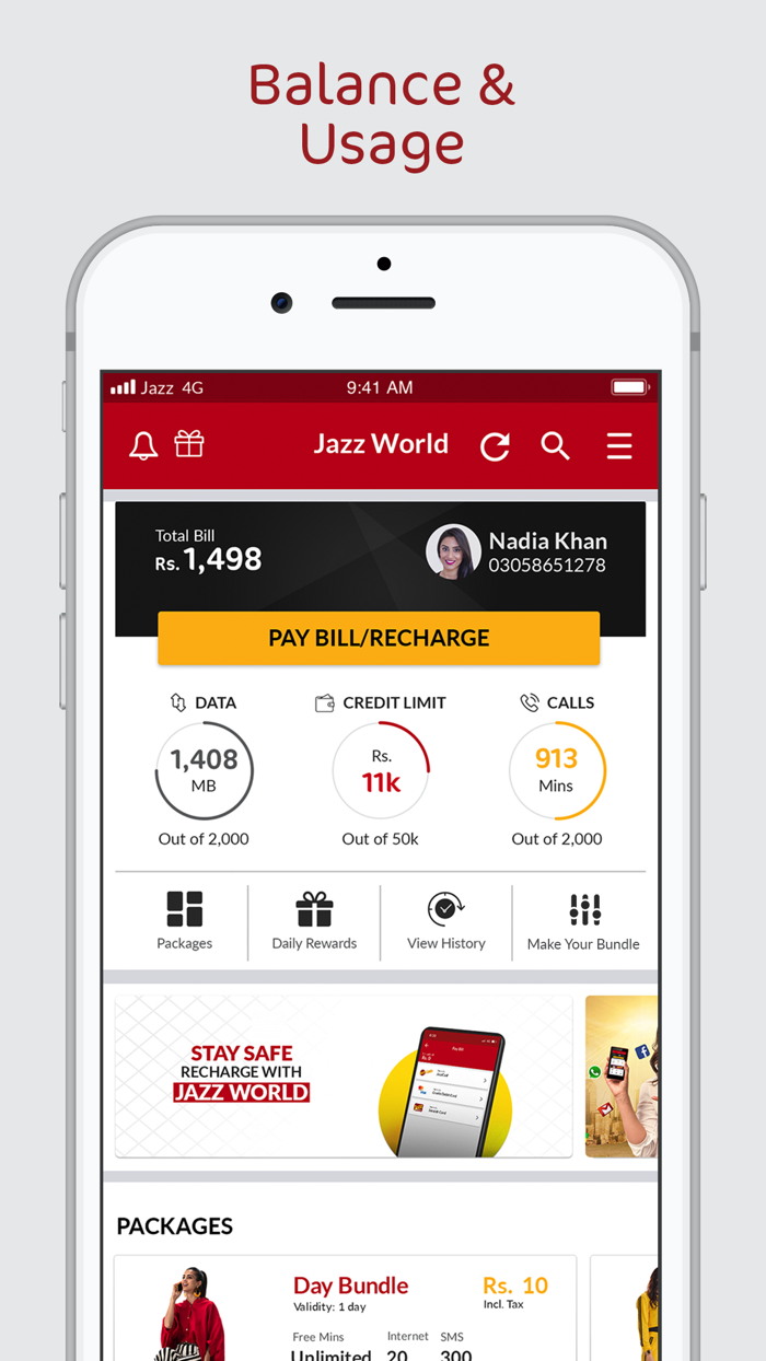 Jazz World - Manage My Number