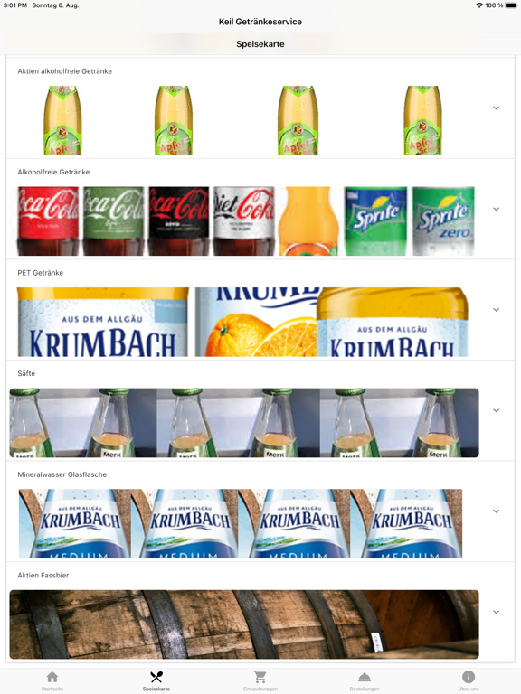 Screenshot #5 pour Keil Getränkeservice