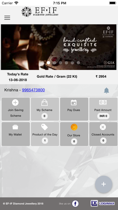 Screenshot #1 pour EFIF Diamond Jewellery
