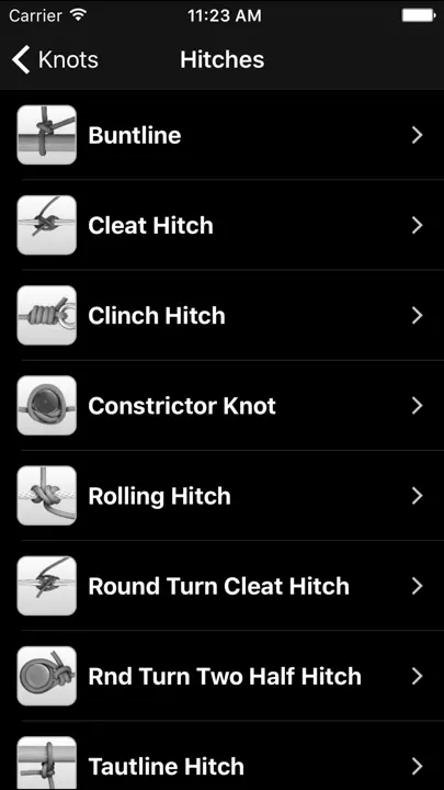 Sailing Knots iPhone Ekran Görüntüsü 5