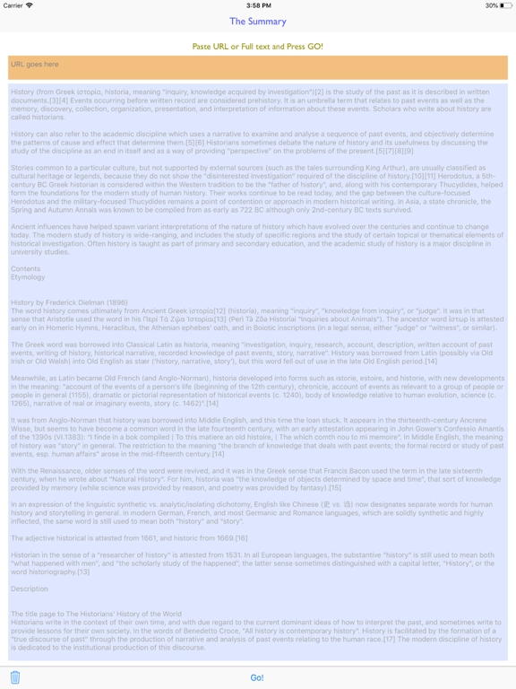 Screenshot #5 pour The Summary