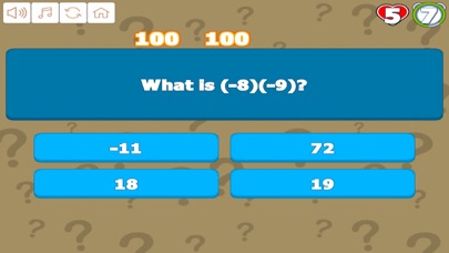 Screenshot #3 pour Grade 6 Math Trivia