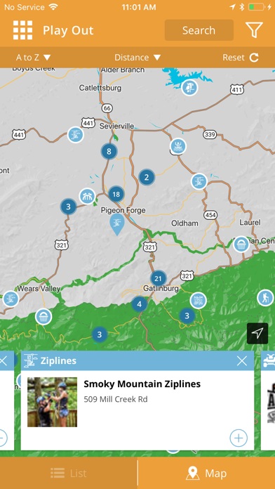 Smokies Travel Hub Screenshot