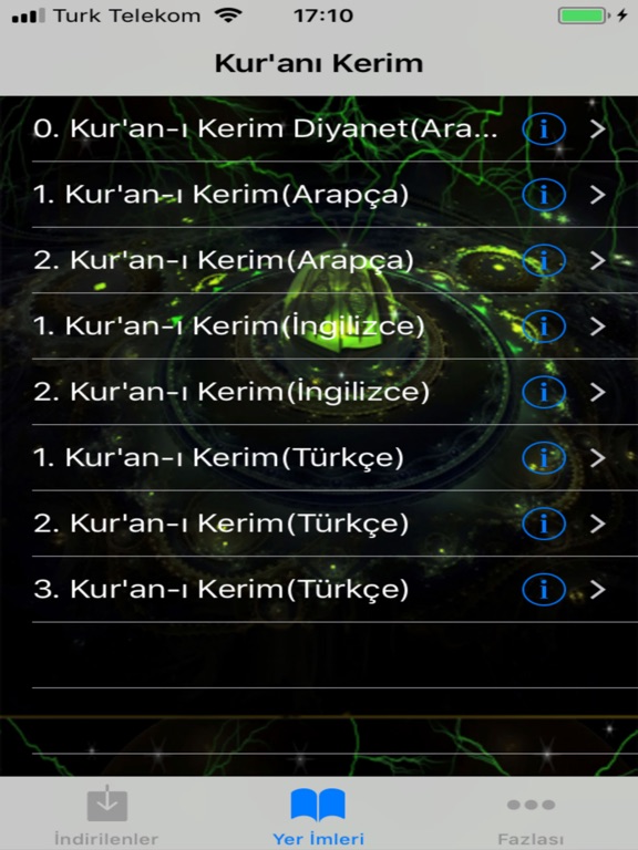 Screenshot #6 pour Sesli Görüntülü Kurani Kerim