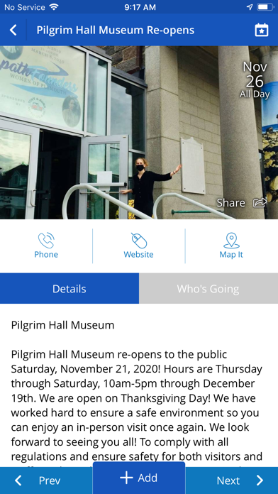 See Plymouth MA Screenshot