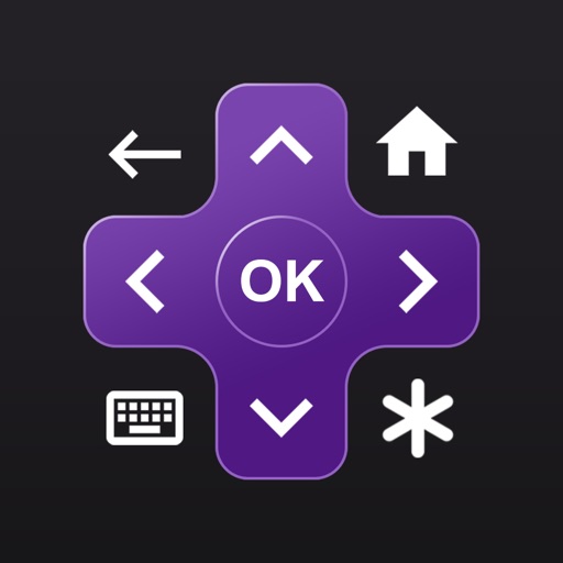 Universal Remote TV For Roku iOS App