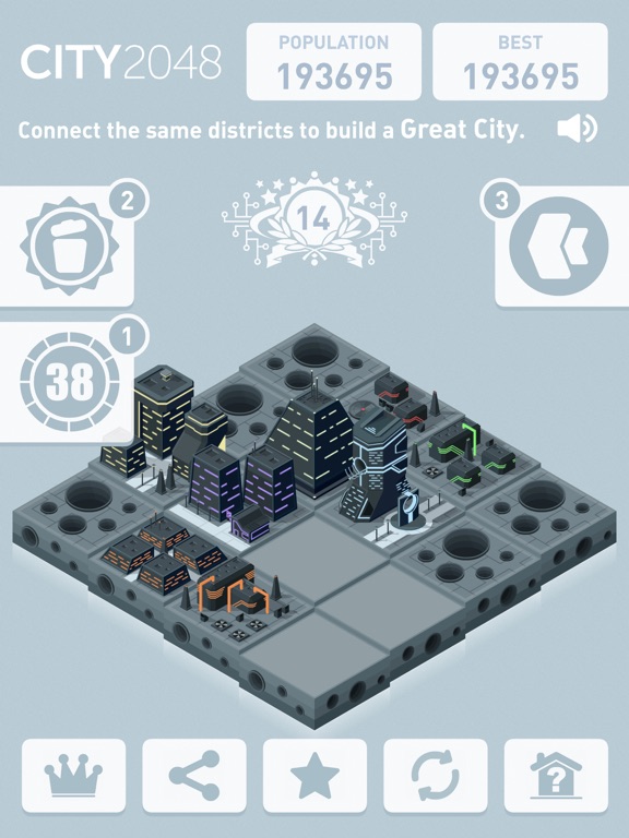 Screenshot #4 for City 2048