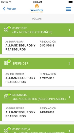Velez Ortiz Correduría Seguros(圖4)-速報App