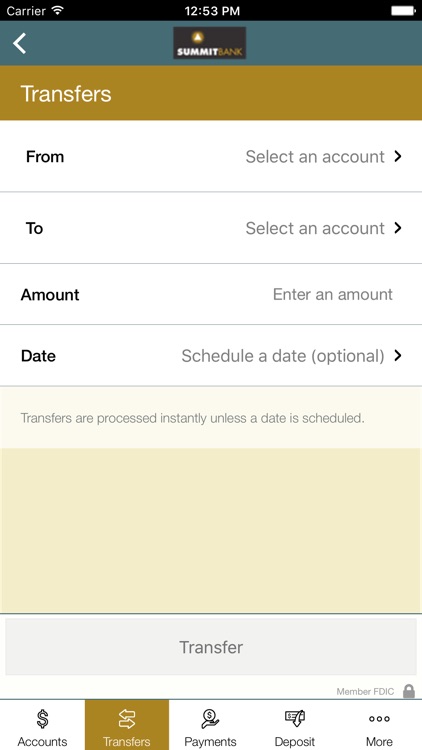 Summit Bank(OR) Mobile Banking screenshot-4