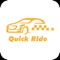 The Quickride app allows the passenger to book a cab easily using internet data by providing the details of pickup and drop location
