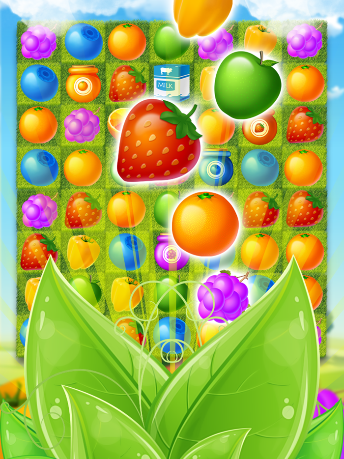 Fruit Farm Match 3 Puzzle