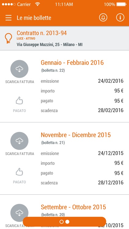 EtraEnergia App gas e luce